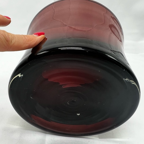 Vintage Ruby red bowl - Picture 5 of 5